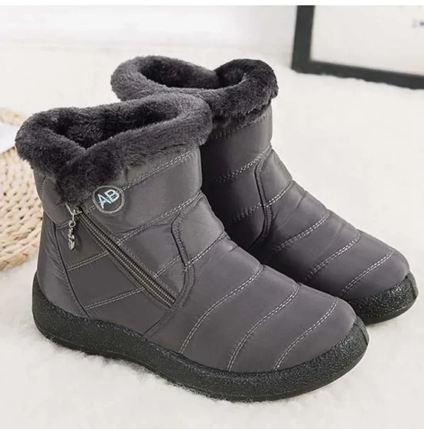 Snow Women Boots Comfortable Women's Boots Waterproof Women Shoes Zipper Shoes Woman Soft Fur Women's Winter Boots Botas Mujer - Image 18