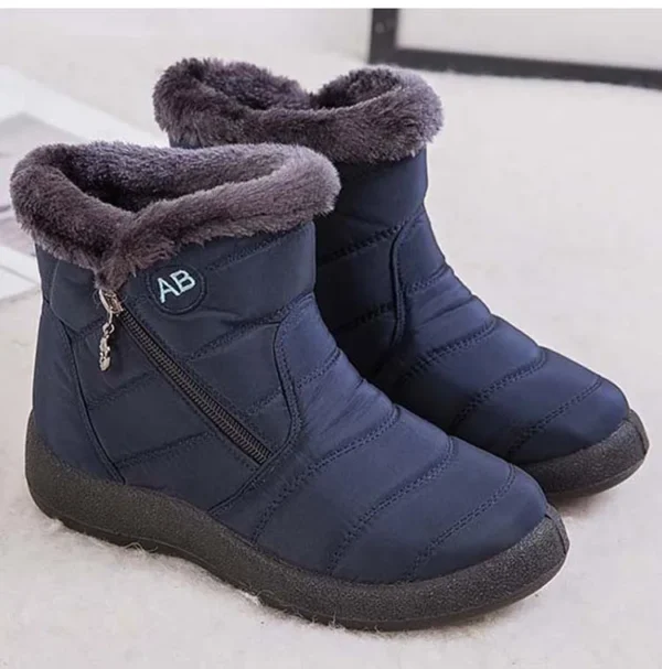 Snow Women Boots Comfortable Women's Boots Waterproof Women Shoes Zipper Shoes Woman Soft Fur Women's Winter Boots Botas Mujer - Image 16