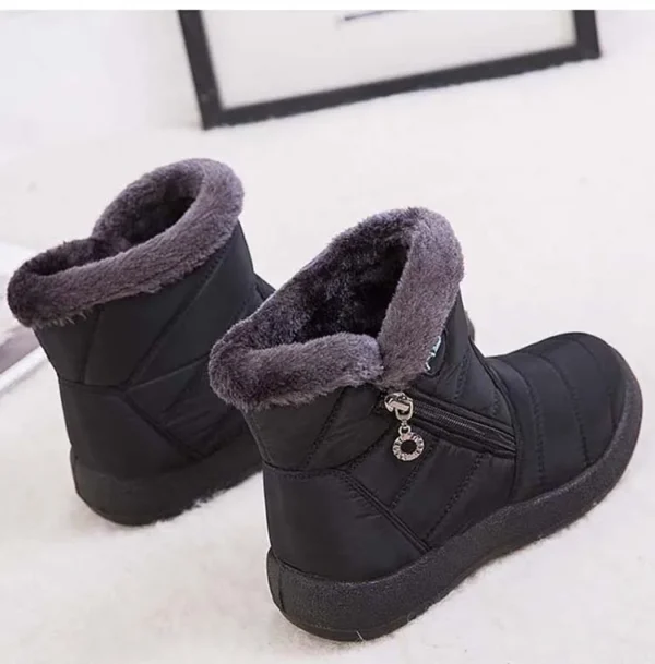 Snow Women Boots Comfortable Women's Boots Waterproof Women Shoes Zipper Shoes Woman Soft Fur Women's Winter Boots Botas Mujer - Image 22