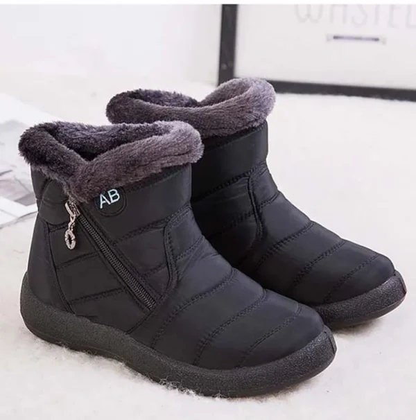 Snow Women Boots Comfortable Women's Boots Waterproof Women Shoes Zipper Shoes Woman Soft Fur Women's Winter Boots Botas Mujer - Image 20