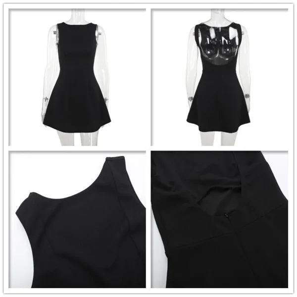 Avrilyaan Sleeveless Backless Sexy A-line Dress Women 2024 Robes Elegant Evening Party Dress Bodycon Mini Summer Dress Vestidos - Image 6